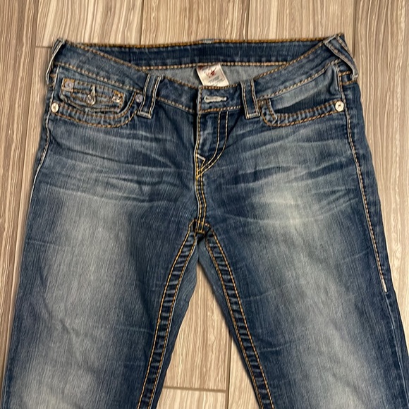 TRUE RELIGION bootcut big T Havana - Picture 3 of 14